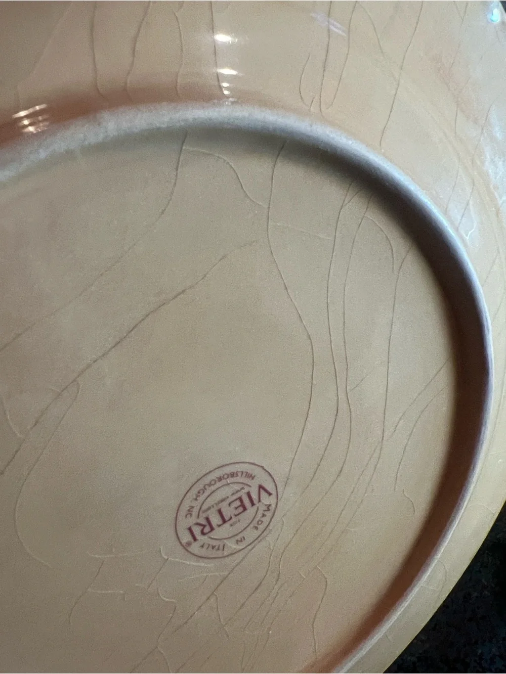 Vietri Tuscany Italian Terracotta 10.75” Dinner Plates Set of 4